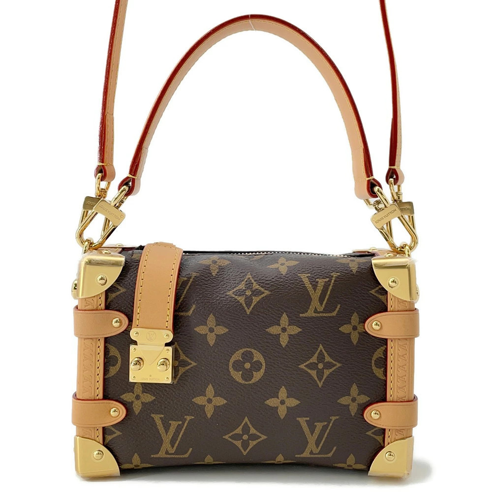 Louis Vuitton Monogram Side Trunk Handbag Shoulder Bag